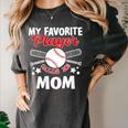 Mother's Day Baseball Mom Women's Comfort Colors T-Shirt Pepper