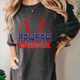 Pawpaw Rookie Of Year 1st Birthday Baseball Theme Matching Women's Comfort Colors T-Shirt Pepper Pawpaw Rookie Of Year 1st Birthday Baseball Theme Matching Women's Comfort Colors T-Shirt Pepper