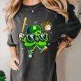 Shamrock Lucky Clover Baseball Patricks Day Family Matching Women's Comfort Colors T-Shirt Pepper Shamrock Lucky Clover Baseball Patricks Day Family Matching Women's Comfort Colors T-Shirt Pepper