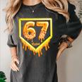 Six Seven 67 Meme Gen Alpha Slang Baseball 101 Women's Comfort Colors T-Shirt Pepper Six Seven 67 Meme Gen Alpha Slang Baseball 101 Women's Comfort Colors T-Shirt Pepper