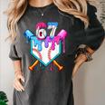 Six Seven Baseball Respect The Drip Boys Baseball Women's Comfort Colors T-Shirt Pepper
