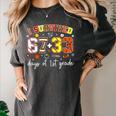 I Survived 6733 Days Of 1st Grade Baseball Football 100 Day Women's Comfort Colors T-Shirt Pepper I Survived 6733 Days Of 1st Grade Baseball Football 100 Day Women's Comfort Colors T-Shirt Pepper