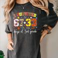 I Survived 6733 Days Of 3rd Grade Baseball Football 100 Day Women's Comfort Colors T-Shirt Pepper I Survived 6733 Days Of 3rd Grade Baseball Football 100 Day Women's Comfort Colors T-Shirt Pepper