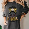T Ball Mom Messy Bun Leopard Baseball Mom Leopard Women's Comfort Colors T-Shirt Pepper T Ball Mom Messy Bun Leopard Baseball Mom Leopard Women's Comfort Colors T-Shirt Pepper