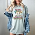100 Days Of School Baseball 100th Day Of School Women's Comfort Colors T-Shirt Denim