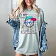 100 Days Of School Baseball Drip Ice Cream Boys Kids Women's Comfort Colors T-Shirt Denim