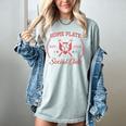 2024 Home Plate Social Club Softball Season Tee Baseball Mom Women's Comfort Colors T-Shirt Denim 2024 Home Plate Social Club Softball Season Tee Baseball Mom Women's Comfort Colors T-Shirt Denim