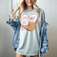 Baseball 67 Six Seven Alpha Slang 6 7 Meme Kids Teachers Boy Women's Comfort Colors T-Shirt Denim Baseball 67 Six Seven Alpha Slang 6 7 Meme Kids Teachers Boy Women's Comfort Colors T-Shirt Denim