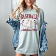 Baseball Athletic Social Club Baseball Mom Trendy Baseball Raglan Baseball Tee Women's Comfort Colors T-Shirt Denim