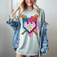 Baseball Boys Ice Cream Drip Baseball Women's Comfort Colors T-Shirt Denim Baseball Boys Ice Cream Drip Baseball Women's Comfort Colors T-Shirt Denim