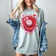 Baseball Drip Ice Cream Sprinkles Valentines Day Baseball Women's Comfort Colors T-Shirt Denim Baseball Drip Ice Cream Sprinkles Valentines Day Baseball Women's Comfort Colors T-Shirt Denim