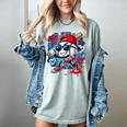 Baseball Drip Icecream Heart Valentine Day Boys Kids Red Women's Comfort Colors T-Shirt Denim
