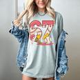 Baseball Drip Number 67 Player Ice Cream Or 67th Birthday Women's Comfort Colors T-Shirt Denim Baseball Drip Number 67 Player Ice Cream Or 67th Birthday Women's Comfort Colors T-Shirt Denim