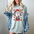 Baseball Drip Valentine Boys Women Men Hearts Sport Love Women's Comfort Colors T-Shirt Denim Baseball Drip Valentine Boys Women Men Hearts Sport Love Women's Comfort Colors T-Shirt Denim