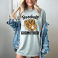 Baseball Godmother Leopard Heart Baseball Mom Game Day Women's Comfort Colors T-Shirt Denim Baseball Godmother Leopard Heart Baseball Mom Game Day Women's Comfort Colors T-Shirt Denim