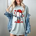 Baseball Ice Cream Drip Valentines Day Sports For Kids Boys Women's Comfort Colors T-Shirt Denim