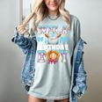 Baseball Ice Cream Drip Wela Of The Birthday Boy Women's Comfort Colors T-Shirt Denim Baseball Ice Cream Drip Wela Of The Birthday Boy Women's Comfort Colors T-Shirt Denim