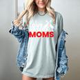 Baseball I Love Baseball Moms Women's Comfort Colors T-Shirt Denim