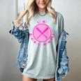 In My Baseball Mom Era Retro Game Day Mom Era 2 Sides Women's Comfort Colors T-Shirt Denim In My Baseball Mom Era Retro Game Day Mom Era 2 Sides Women's Comfort Colors T-Shirt Denim