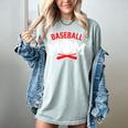Baseball Mom Baseball Player For Mother's Day Women's Comfort Colors T-Shirt Denim Baseball Mom Baseball Player For Mother's Day Women's Comfort Colors T-Shirt Denim