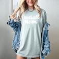 Baseball Mom Retro Women's Comfort Colors T-Shirt Denim Baseball Mom Retro Women's Comfort Colors T-Shirt Denim