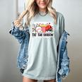 Baseball Mom Women Mama Season Baseball Lover Girls Boys Women's Comfort Colors T-Shirt Denim
