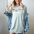 Christmas Baseball Player X-Mas Balls Women's Comfort Colors T-Shirt Denim Christmas Baseball Player X-Mas Balls Women's Comfort Colors T-Shirt Denim