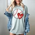 Custom Baseball Mom Number 87 Heart For Mom Mommy Women's Comfort Colors T-Shirt Denim Custom Baseball Mom Number 87 Heart For Mom Mommy Women's Comfort Colors T-Shirt Denim