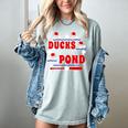 Cute Ducks On The Pond Cute Baseball Mom T-Shirt Women's Comfort Colors T-Shirt Denim