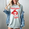 Cute Love Baseball BigLeague Babe Hot Baseball Mom Women's Comfort Colors T-Shirt Denim Cute Love Baseball BigLeague Babe Hot Baseball Mom Women's Comfort Colors T-Shirt Denim