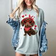 Dachshund Valentines Day Wiener Dog Lover Weenie Heart Raglan Baseball Tee Women's Comfort Colors T-Shirt Denim Dachshund Valentines Day Wiener Dog Lover Weenie Heart Raglan Baseball Tee Women's Comfort Colors T-Shirt Denim