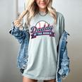 Dad Daddy Of The Rookie Baseball Women's Comfort Colors T-Shirt Denim Dad Daddy Of The Rookie Baseball Women's Comfort Colors T-Shirt Denim