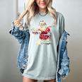 Dominican Santa Christmas Beisbol Baseball Dominicano Women's Comfort Colors T-Shirt Denim Dominican Santa Christmas Beisbol Baseball Dominicano Women's Comfort Colors T-Shirt Denim