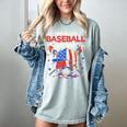 Eat Sleep Baseball Repeat Ice Cream Drip Crossed Bats Women's Comfort Colors T-Shirt Denim Eat Sleep Baseball Repeat Ice Cream Drip Crossed Bats Women's Comfort Colors T-Shirt Denim