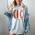 Football Baseball Player Football Baseball Mom Women's Comfort Colors T-Shirt Denim Football Baseball Player Football Baseball Mom Women's Comfort Colors T-Shirt Denim