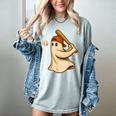 Ghost Baseball Halloween Costume Men Boys Kids Women's Comfort Colors T-Shirt Denim