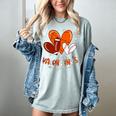 Happy Valentines Day Basketball Baseball Football Boys Women's Comfort Colors T-Shirt Denim