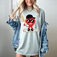 Heart Playing Baseball Valentine Baseball Women's Comfort Colors T-Shirt Denim Heart Playing Baseball Valentine Baseball Women's Comfort Colors T-Shirt Denim