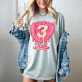 Ice Cream Baseball Glove 3rd Birthday Edition Women's Comfort Colors T-Shirt Denim Ice Cream Baseball Glove 3rd Birthday Edition Women's Comfort Colors T-Shirt Denim