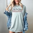 Kinda Busy Raising Ballers Funny Baseball Mom Mother's Day Women's Comfort Colors T-Shirt Denim