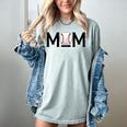 Loud & Proud Baseball Mom Softball Mother Women Mommy Women's Comfort Colors T-Shirt Denim