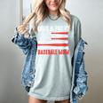 Loud & Proud Baseball Mom Sport Women's Comfort Colors T-Shirt Denim Loud & Proud Baseball Mom Sport Women's Comfort Colors T-Shirt Denim