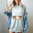 Loud And Proud Baseball Mom Messy Bun 2024 Women's Comfort Colors T-Shirt Denim Loud And Proud Baseball Mom Messy Bun 2024 Women's Comfort Colors T-Shirt Denim