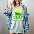Lucky Dude Drip Baseball Shamrock St Patrick Men Boy Youth Women's Comfort Colors T-Shirt Denim