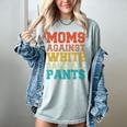 Moms Against Baseball Pants Baseball Mom Mother Women's Comfort Colors T-Shirt Denim Moms Against Baseball Pants Baseball Mom Mother Women's Comfort Colors T-Shirt Denim