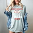 Somebody’s Loud Mouth Baseball Mom Women's Comfort Colors T-Shirt Denim Somebody’s Loud Mouth Baseball Mom Women's Comfort Colors T-Shirt Denim