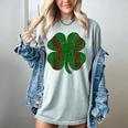 St Patricks Day Shamrock Baseball Saint Paddy's Women's Comfort Colors T-Shirt Denim St Patricks Day Shamrock Baseball Saint Paddy's Women's Comfort Colors T-Shirt Denim