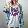 Team Boricua Puerto Rico Baseball Coqui Frog Pava Hat Fan Women's Comfort Colors T-Shirt Denim