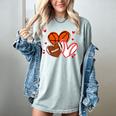 Valentines Baseball Basketball Football Heart Boy Men Women's Comfort Colors T-Shirt Denim Valentines Baseball Basketball Football Heart Boy Men Women's Comfort Colors T-Shirt Denim