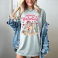 Valentine’s Day Western Life Cowboys Cupid Howdy Valentine Raglan Baseball Tee Women's Comfort Colors T-Shirt Denim